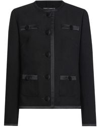 Dolce & Gabbana - Round Neck Jacket - Lyst