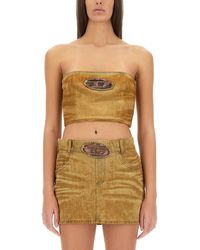 DIESEL - De-Villess-Fsf" Top - Lyst