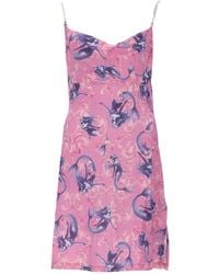 Versace Jeans Couture - Mini Abito - Lyst