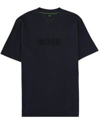 BOSS - T-Shirt "Terrace" Con Logo - Lyst