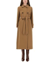 Max Mara - Double-Breasted Coat "Sem" - Lyst