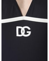 Dolce & Gabbana Swimsuit With Logo - Black