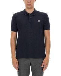 Paul Smith - Polo With Logo Patch - Lyst