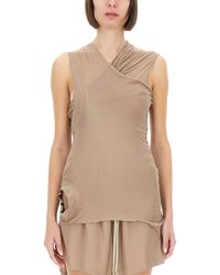 Rick Owens - Top Con Incrocio - Lyst