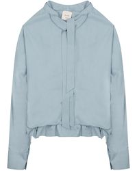 Alysi - Camicia Con Fiocco - Lyst