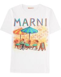 Marni - Tshirt With Print - Lyst