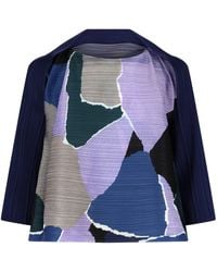 Pleats Please Issey Miyake - Blusa "Surprise! Plissettata - Lyst