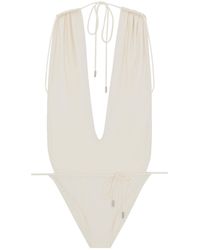 Saint Laurent - One-Piece Swimsuit - Lyst