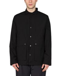 Monobi - Cotton And Nylon Jacket - Lyst
