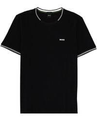 BOSS - T-Shirt Con Logo - Lyst