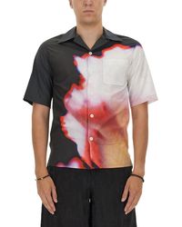 McQueen - Floral Print Shirt - Lyst