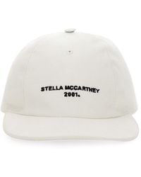 Stella McCartney - Baseball Hat With Logo Embroidery Cotton - Lyst