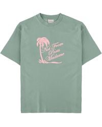 Drole de Monsieur - T-Shirt "Slogan Palmiers" - Lyst