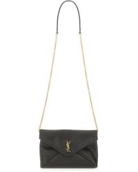 Saint Laurent - Clutch Bag With Chain Cassandras - Lyst