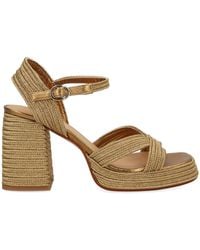 Castañer - Castañer Metallized Sandals - Lyst