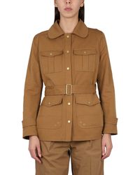 Fay - Cotton Safari Jacket - Lyst