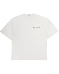 McQueen - T-Shirt With Logo - Lyst