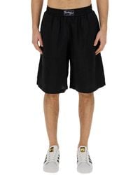 FAMILY FIRST - Bermuda With Logo - Lyst