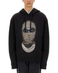 ih nom uh nit - Leopard Mask Print Sweatshirt - Lyst