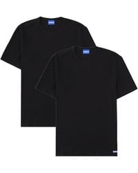 HUGO - Set Da Due T-Shirt Con Logo - Lyst