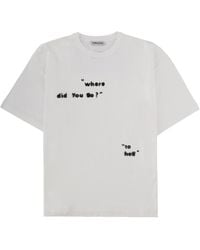 YMC - T-Shirt "Triple T" - Lyst