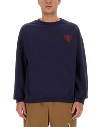 FAMILY FIRST - Sweatshirt With Logo - Lyst