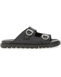 Ferragamo - Doublestrap Sandal - Lyst