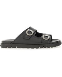 Ferragamo - Doublestrap Sandal - Lyst