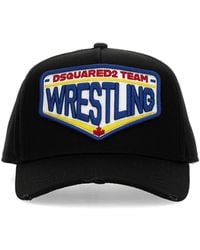 DSquared² - Dsquared Baseball Hat With Logo - Lyst