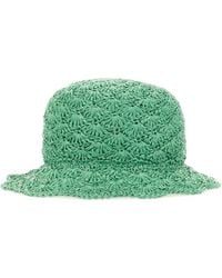 Red(V) - Red (v) Raffia Bucket Hat - Lyst
