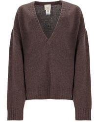 Alysi - Maglia "Chunky" Con Scollo A V - Lyst