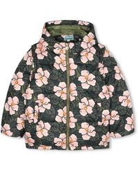 KENZO - Down Jacket With Removable Sleeves - Lyst