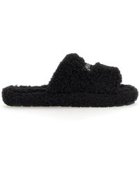 hinnominate - SLIPPER IN ECOFUR CON LOGO - Lyst
