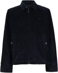 Wales Bonner - Giacca "Drew" A Coste Con Zip - Lyst