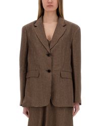 Alysi - "Micro Stripes" Blazer - Lyst