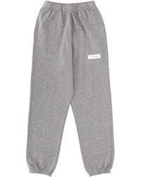 MM6 by Maison Margiela - Jogger Pants With Logo - Lyst