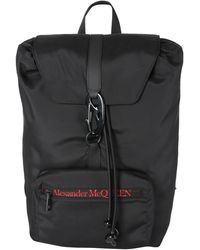 Alexander McQueen Urban Nylon Backpack - Black