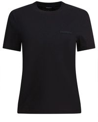 Jacquemus - T-Shirt With Logo Patch - Lyst