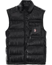 Moncler - Padded Jacket With Logo - Lyst