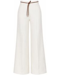 Herno - Wide-Leg Drawstring Pants - Lyst