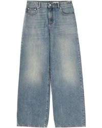 McQueen - Wide Leg Jeans - Lyst