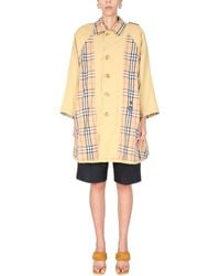 1/OFF - Remade Burberry Trench With Logo Patch - Lyst