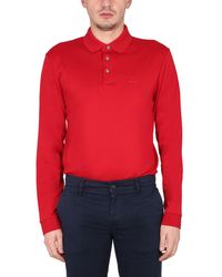 BOSS - Polo With Logo Embroidery - Lyst