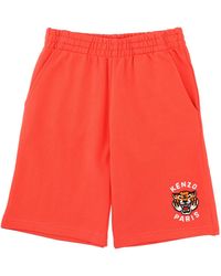 KENZO - Shorts Con Logo - Lyst