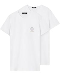 Versace - Pack Of Two T-Shirts - Lyst