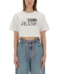 Moschino - Logo Crew Neck T-Shirt - Lyst