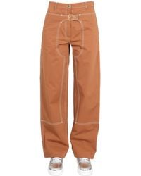 Stella McCartney - Contrasting Stitching Pants - Lyst