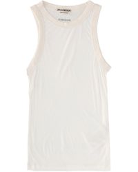 JW Anderson - Tank Top With Logo - Lyst