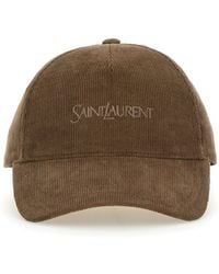 Saint Laurent - Cappello Da Baseball - Lyst