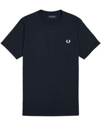 Fred Perry - Cotton T-Shirt - Lyst